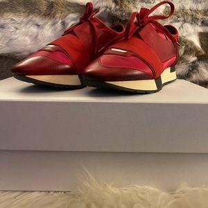 Women Balenciaga Race Runners sneakers.